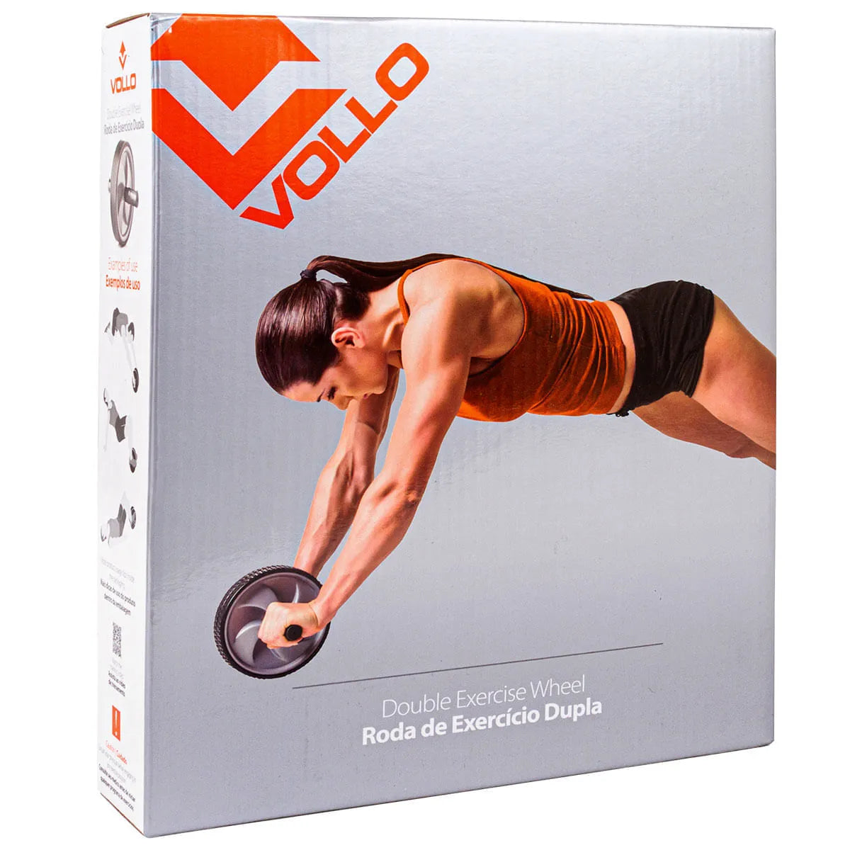 RODA DE EXERCICIO DUPLA - VOLLO