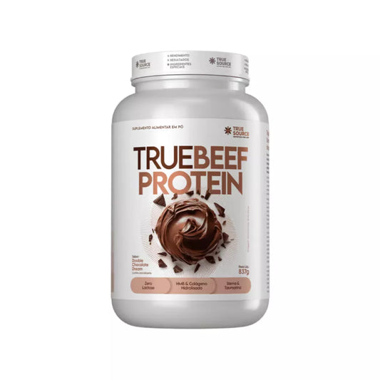 PROTEINA TRUE BEEF PROTEIN CHOCOLATE 837G - TRUE SOURCE