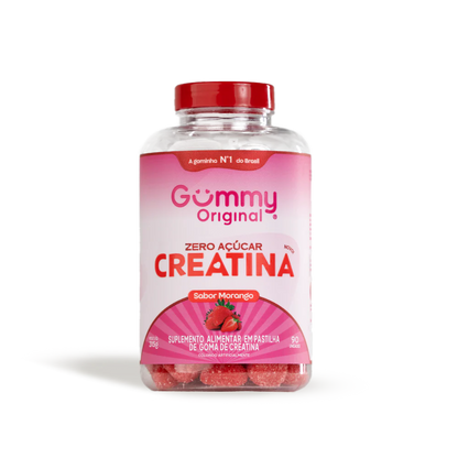 CREATINA GUMMY COM 90 - MORANGO