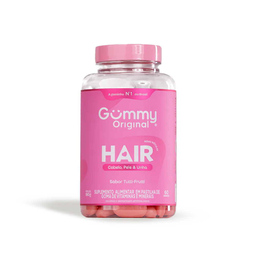 GUMMY HAIR ZERO COM 60 - TUTI FRUTTI