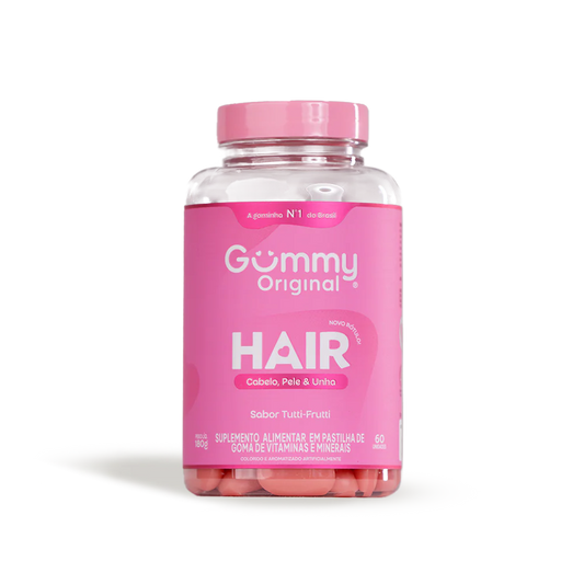 GUMMY HAIR ZERO COM 60 - TUTI FRUTTI