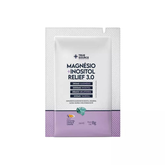 MAGNESIO + INOSITOL RELIEF CAMOMILA E LAVANDA SACHE - TRUE SOURCE