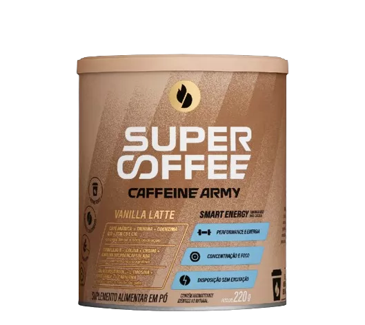 SUPERCOFFEE 3.0 VANILLA LATTE 220G - CAFFEINE ARMY