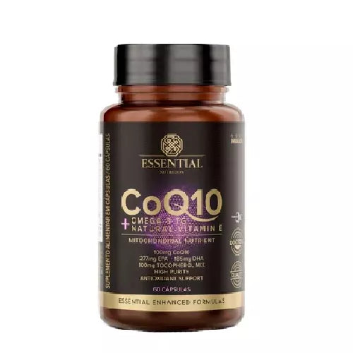 COQ10 + OMEGA 3 + VITAMINA E 60 CAPS ESSENTIAL