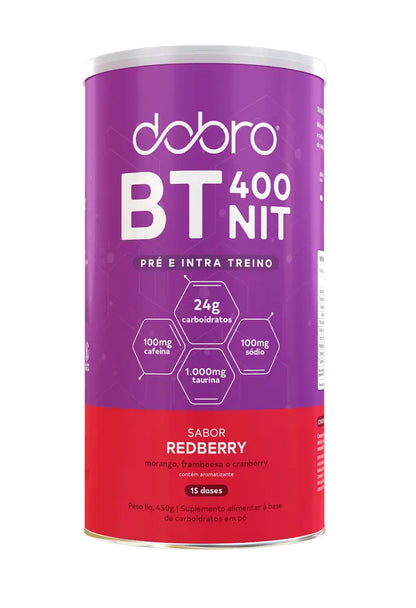 BT NITRATO SABOR REDBERRY 450G DOBRO SUPLEMENTOS