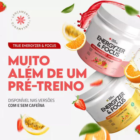 TRUE ENERGYZER & FOCUS FRUIT POUNCH 360G TRUE SOURCE