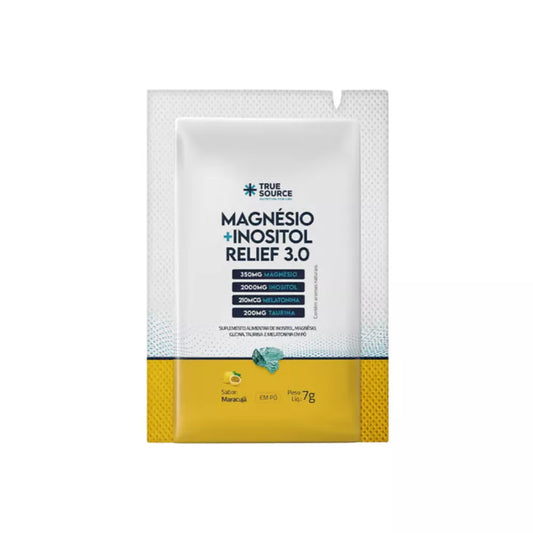 MAGNESIO + INOSITOL RELIEF MARACUJA SACHE - TRUE SOURCE