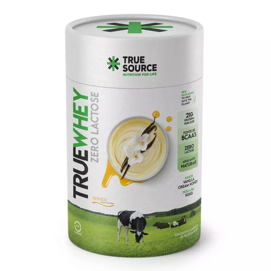 PROTEÍNA TRUE WHEY CONCENTRADA 900G VANILLA CREAM HONEY - TRUE SOURCE