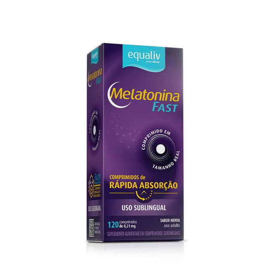 MELATONINA FAST EQUALIV 0.21MG 120 COMPRIMIDOS