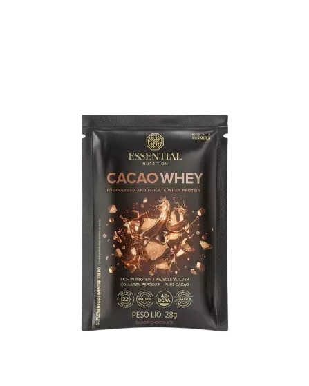 CACAO WHEY SACHE 28G ESSENTIAL