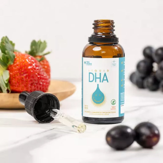 DHA LIQUIDO SABOR LARANJA 30ML TRUE SOURCE