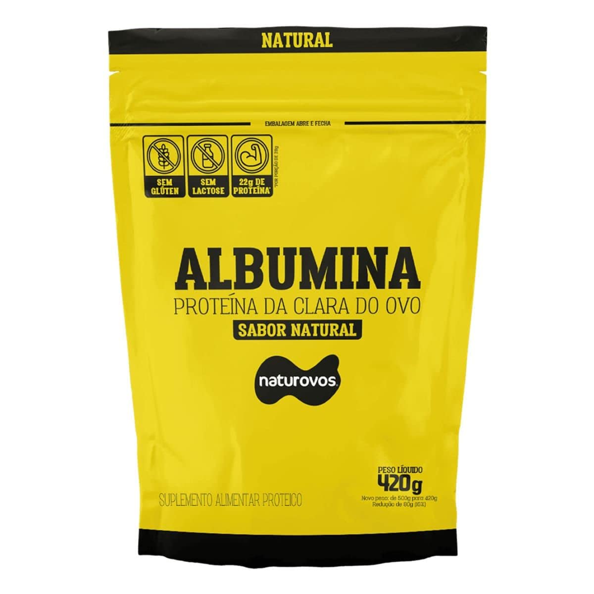 ALBUMINA NATUROVOS NATURAL 420GR
