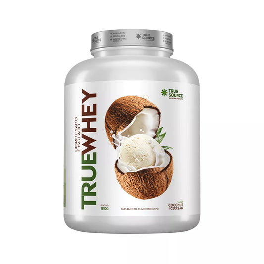PROTEÍNA TRUE WHEY COCONUT ICE CREAM 1810G TRUE SOURCE