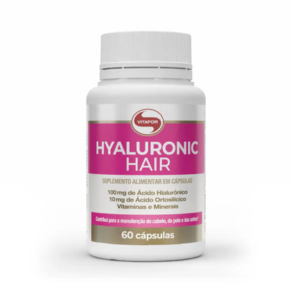HYALURONIC HAIR 60 CAPSULAS 500MG VITAFOR