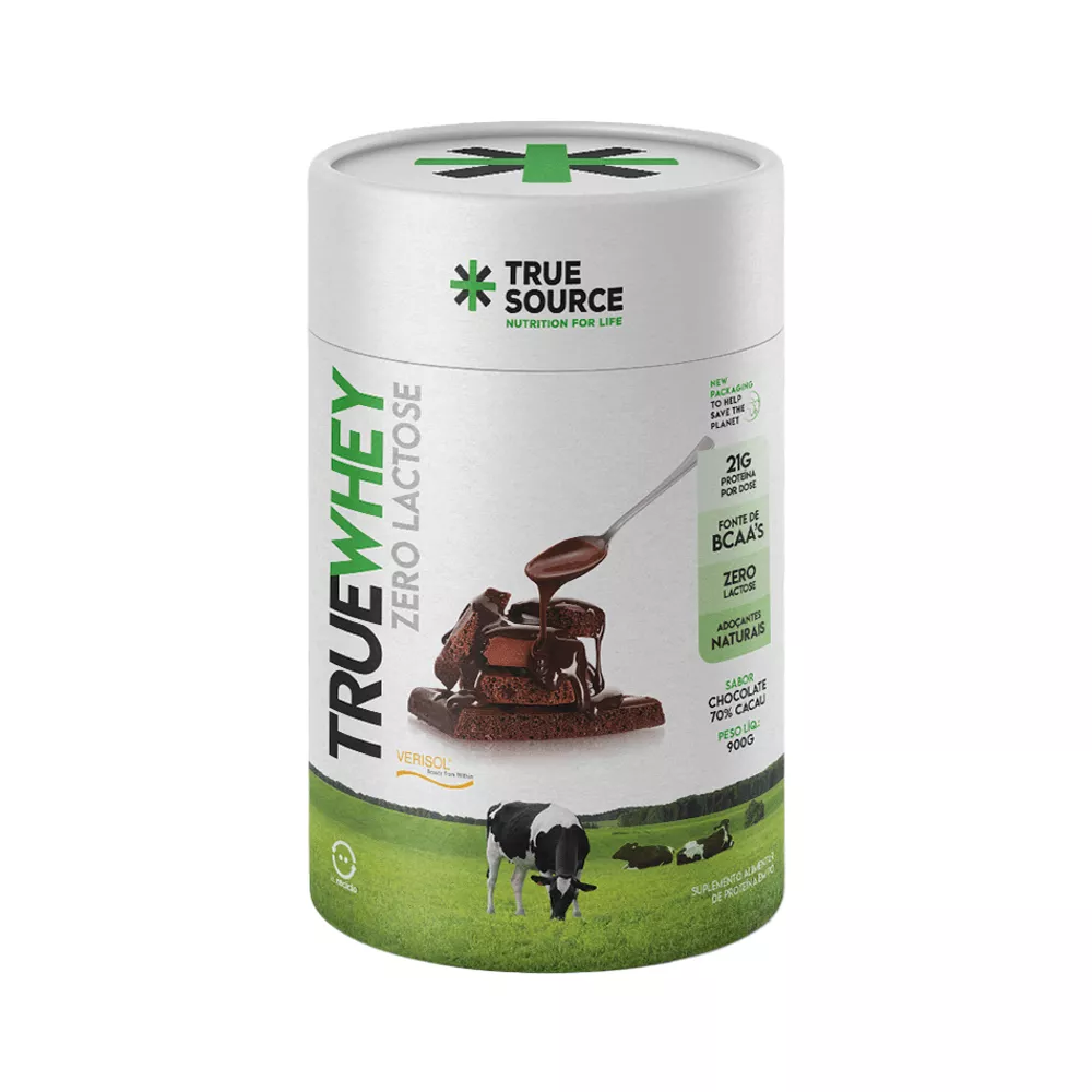 PROTEINA TRUE WHEY CONCENTRADA CHOCOLATE 70% CACAU - TRUE SOURCE
