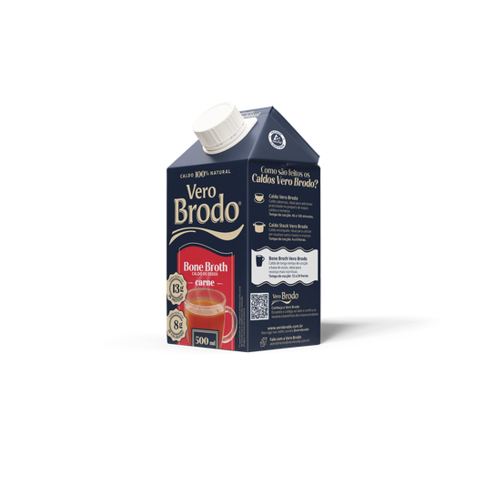 BONE BROTH BOVINO 500ML - VERO BRODO