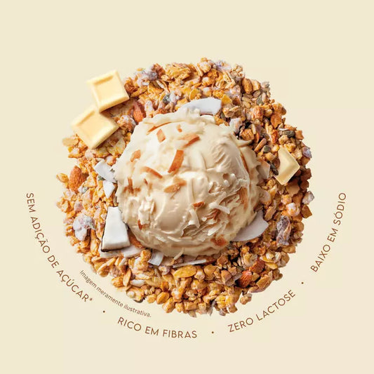 GRANOLA TRUE VEGAN COCO COM CHOCOLATE BRANCO  200G TRUE SOURCE
