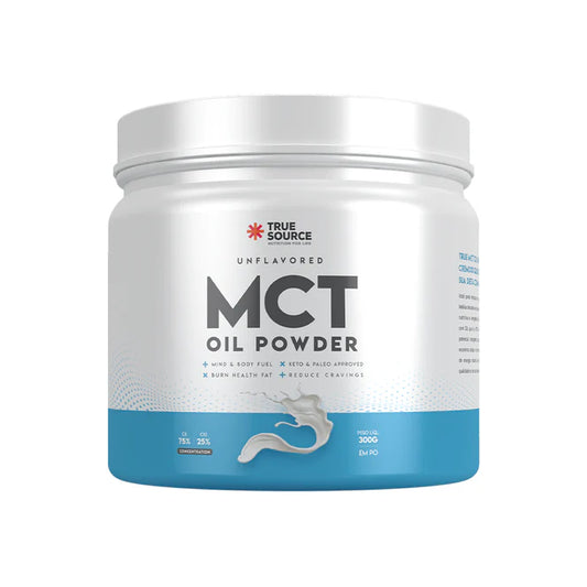 TRUE MCT OIL POWDER UNFLAVORED 300G TRUE SOURCE