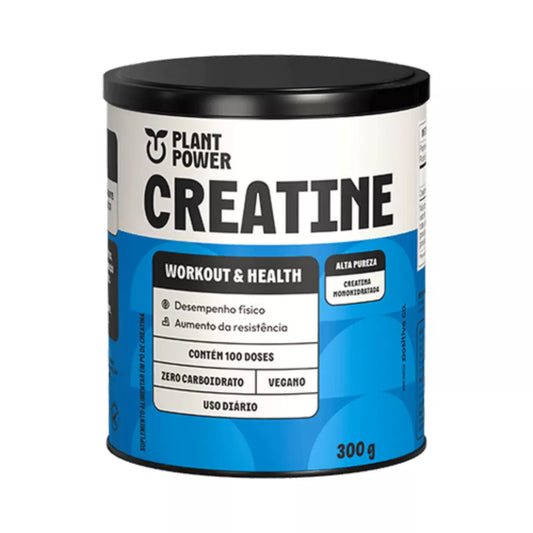PLANT POWER CREATINA MONOHIDRATADA 300G