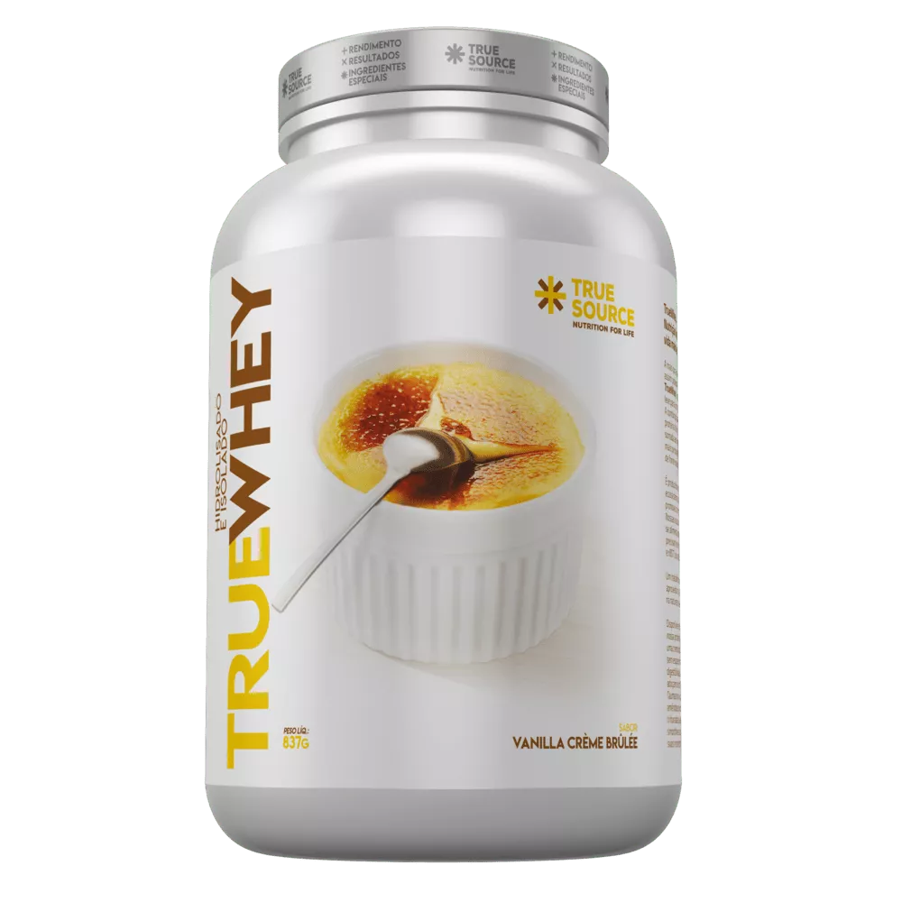 PROTEINA TRUE WHEY VANILLA CREME BRULLE 837G TRUE SOURCE