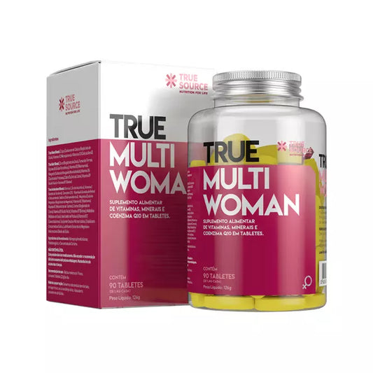 POLIVITAMÍNICO MULTI WOMAN 90CAPS TRUE SOURCE