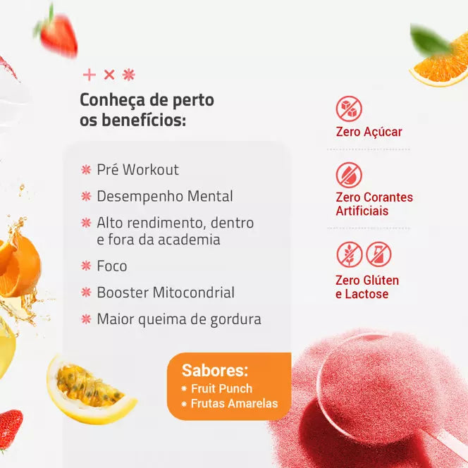 TRUE ENERGYZER & FOCUS FRUIT POUNCH 360G TRUE SOURCE