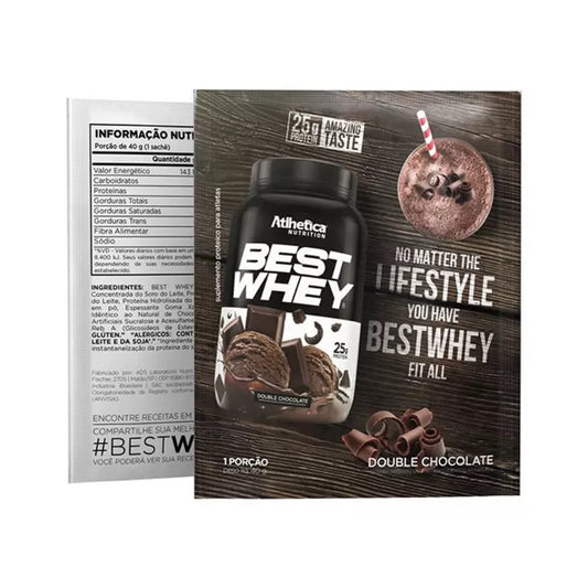 BEST WHEY SACHETS 40G DOUBLE CHOCOLATE