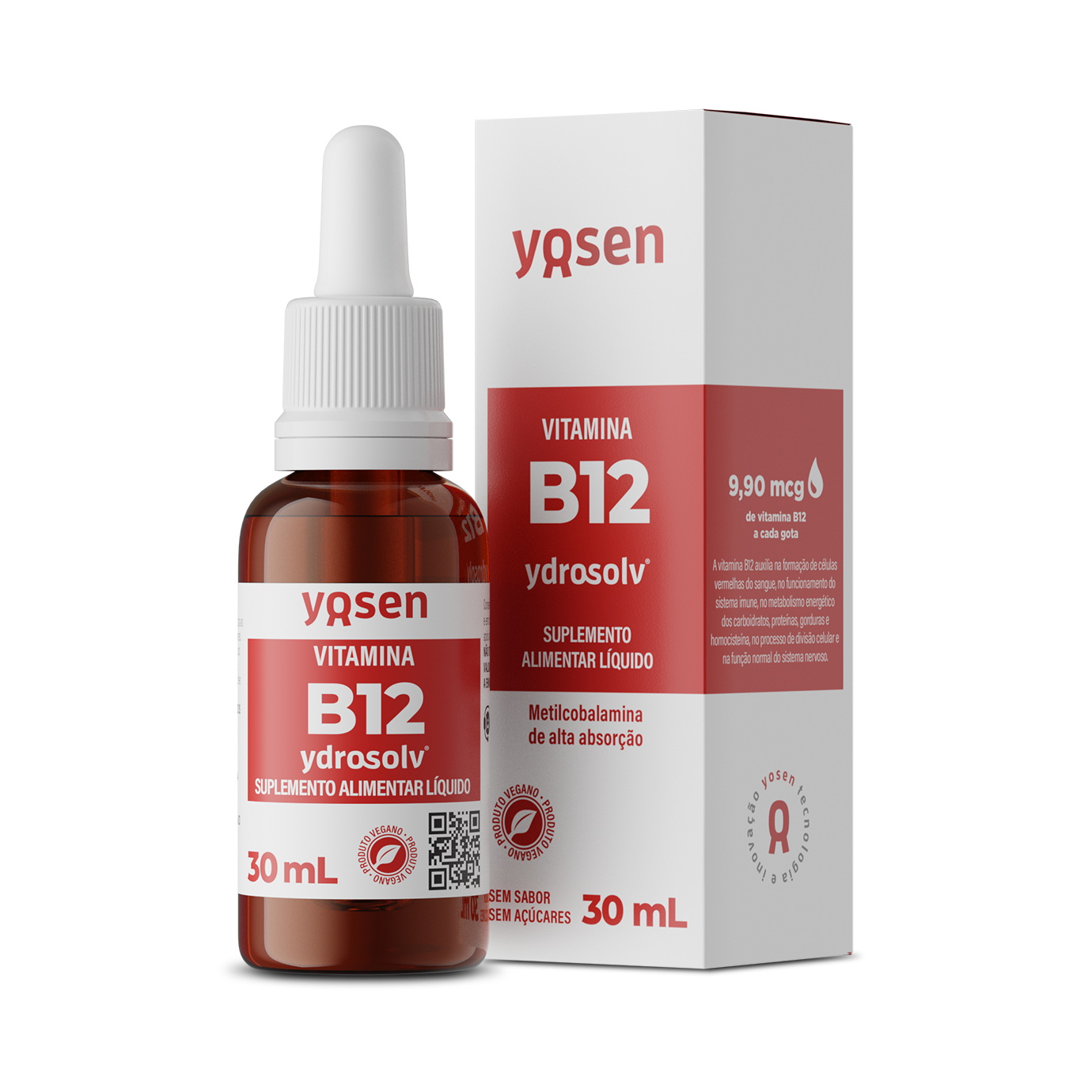 YDROSOLV VITAMINA B12 30ML YOSEN