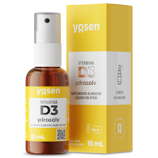 YDROSOLV VITAMINA D3 2000UI SPRAY 15ML YOSEN