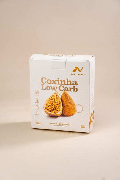 CAIXA COXINHA DE BATATA DOCE 6 UNIDADES