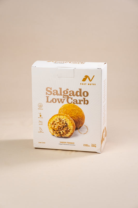 CAIXA SALGADO LOW CARB DE FRANGO 6 UNIDADES