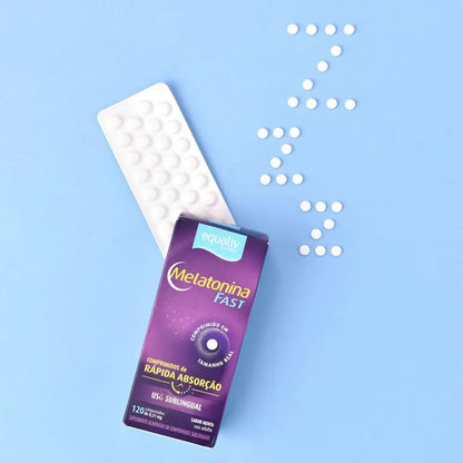 MELATONINA FAST EQUALIV 0.21MG 120 COMPRIMIDOS