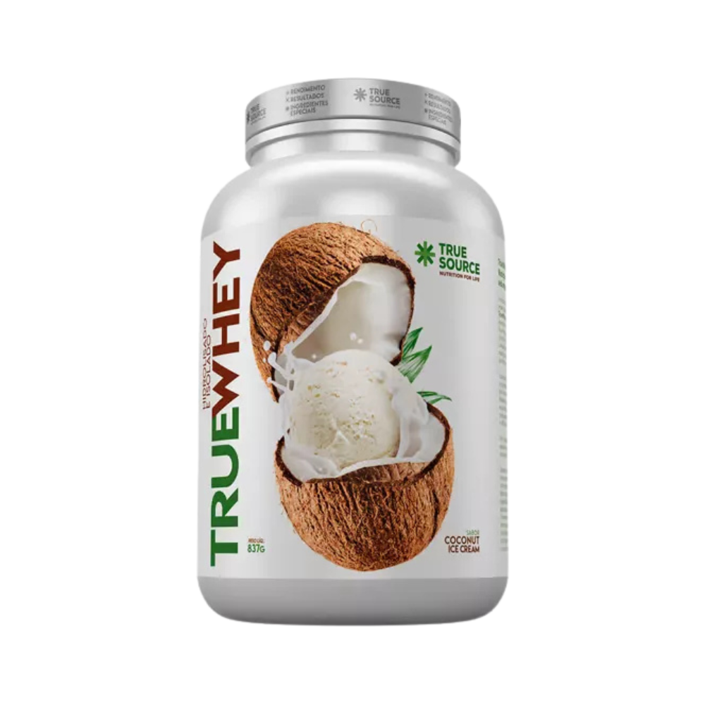 PROTEINA TRUE WHEY COCONUT ICE CREAM 837G TRUE SOURCE