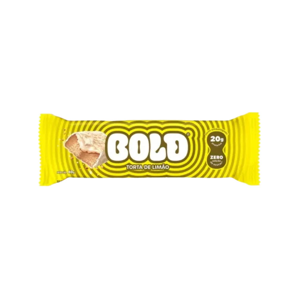 BOLD BAR TORTA DE LIMÃO 60G BOLD