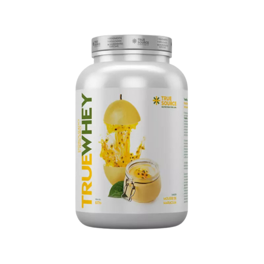 PROTEINA TRUE WHEY MOUSSE DE MARACUJA 837G TRUE SOURCE