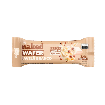 WAFER AVELA BRANCO 26G NAKED NUTS