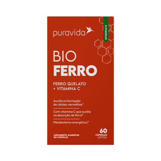 BIO FERRO PURA VIDA 60 CAPSULAS
