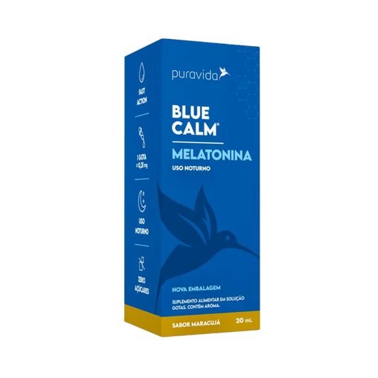 BLUE CALM MELATONINA PURAVIDA USO NOTURNO 20ML