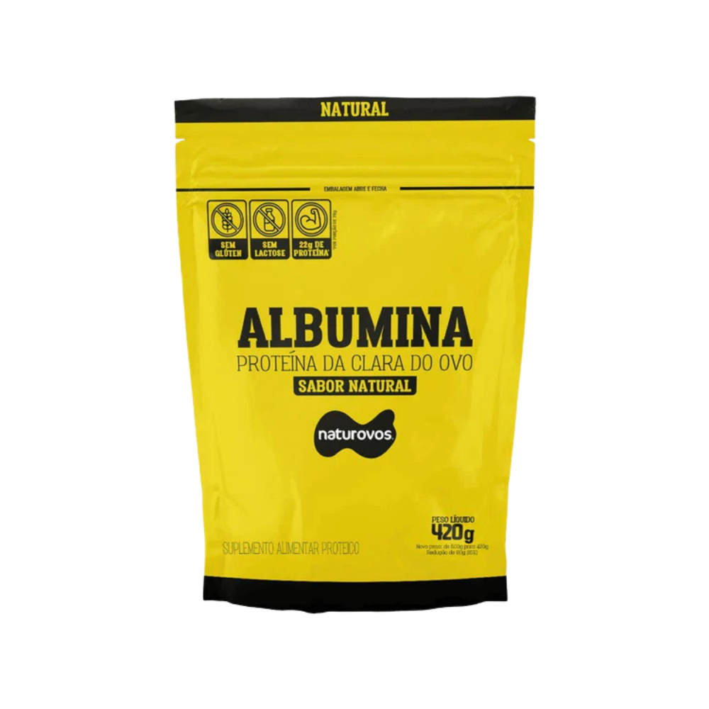 ALBUMINA NATUROVOS NATURAL 420GR