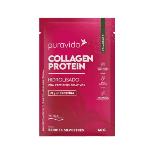 COLLAGEN PROTEIN BERRIES PURA VIDA SACHE 40G