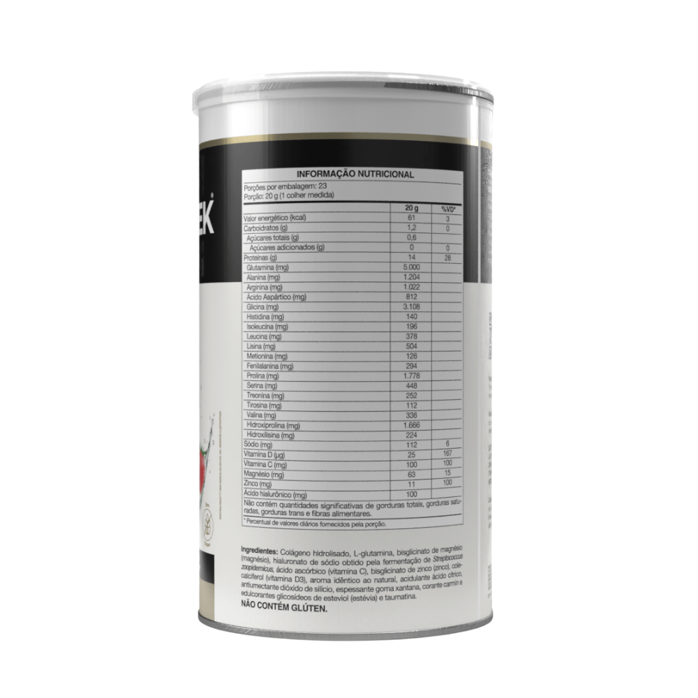 COLAGENTEK PROTEIN LATA 460G SABOR MORANGO VITAFOR