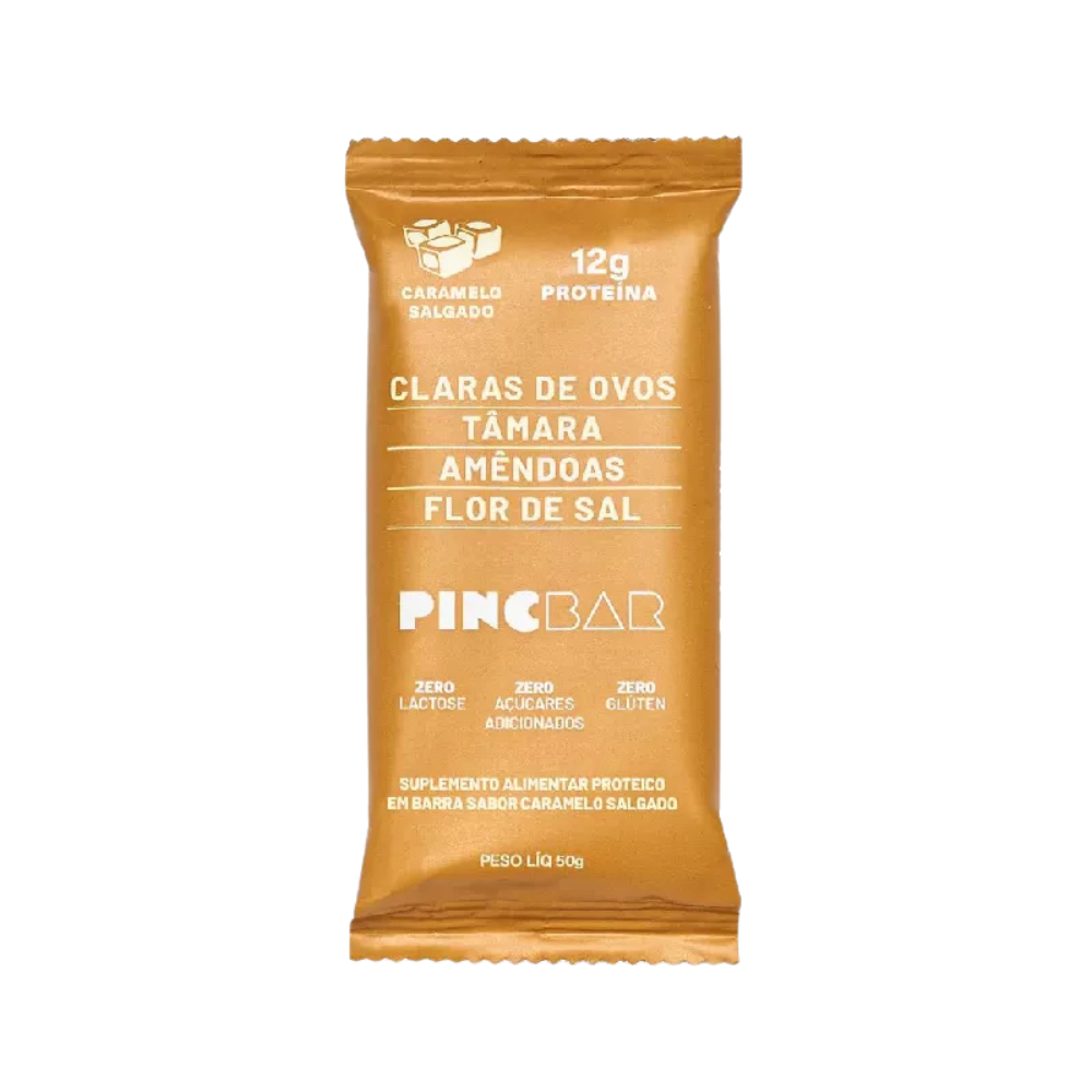 BARRA SABOR CARAMELO SALGADO 50G PINCBAR