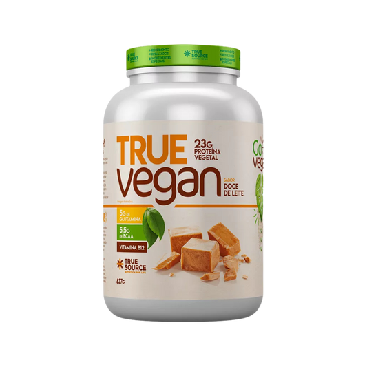 PROTEINA TRUE VEGAN DOCE DE LEITE 837G TRUE SOURCE