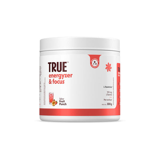 TRUE ENERGYZER & FOCUS FRUIT POUNCH 360G TRUE SOURCE