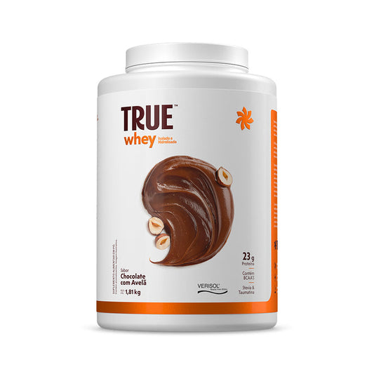 PROTEINA TRUE WHEY CHOCOLATE COM AVELA 1810G TRUE SOURCE