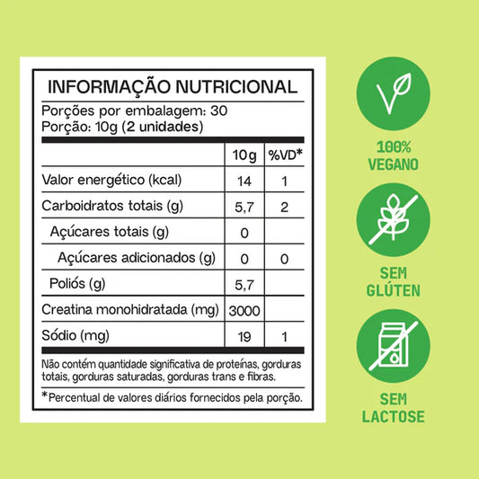 CREATINA EM GUMMY LIMAO GUDAY