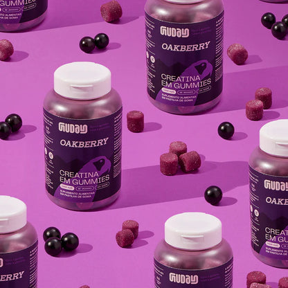 CREATINA EM GUMMY OAKBERRY GUDAY