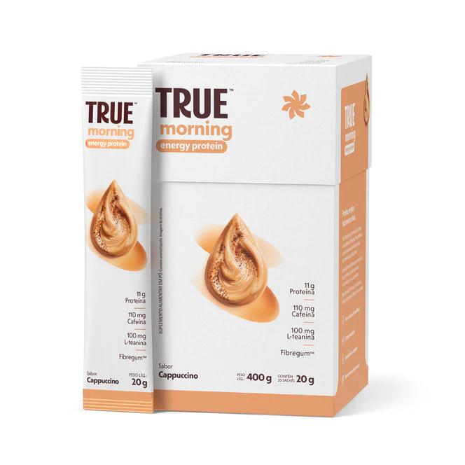 TRUE MORNING ENERGY PROTEIN CAPPUCCINO 20G