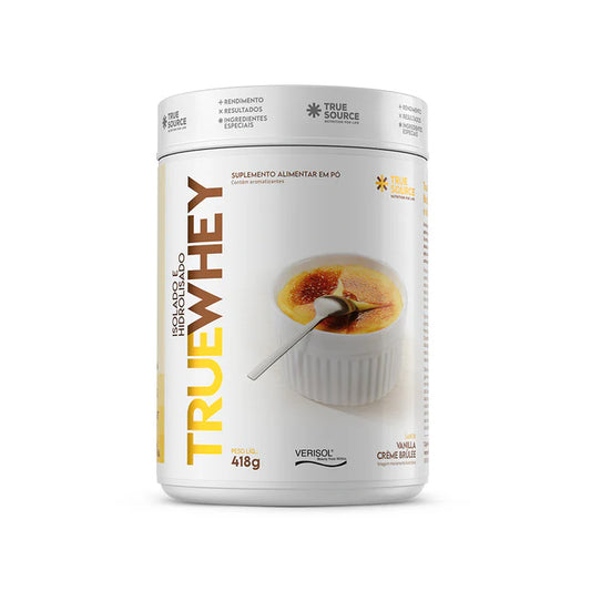 PROTEINA TRUE WHEY VANILLA CREME BRULLE 418g