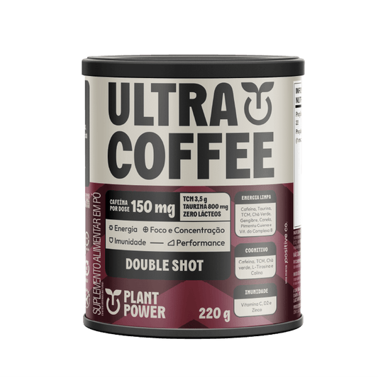ULTRACOFFEE PLANT POWER 220G DOSE DUPLA